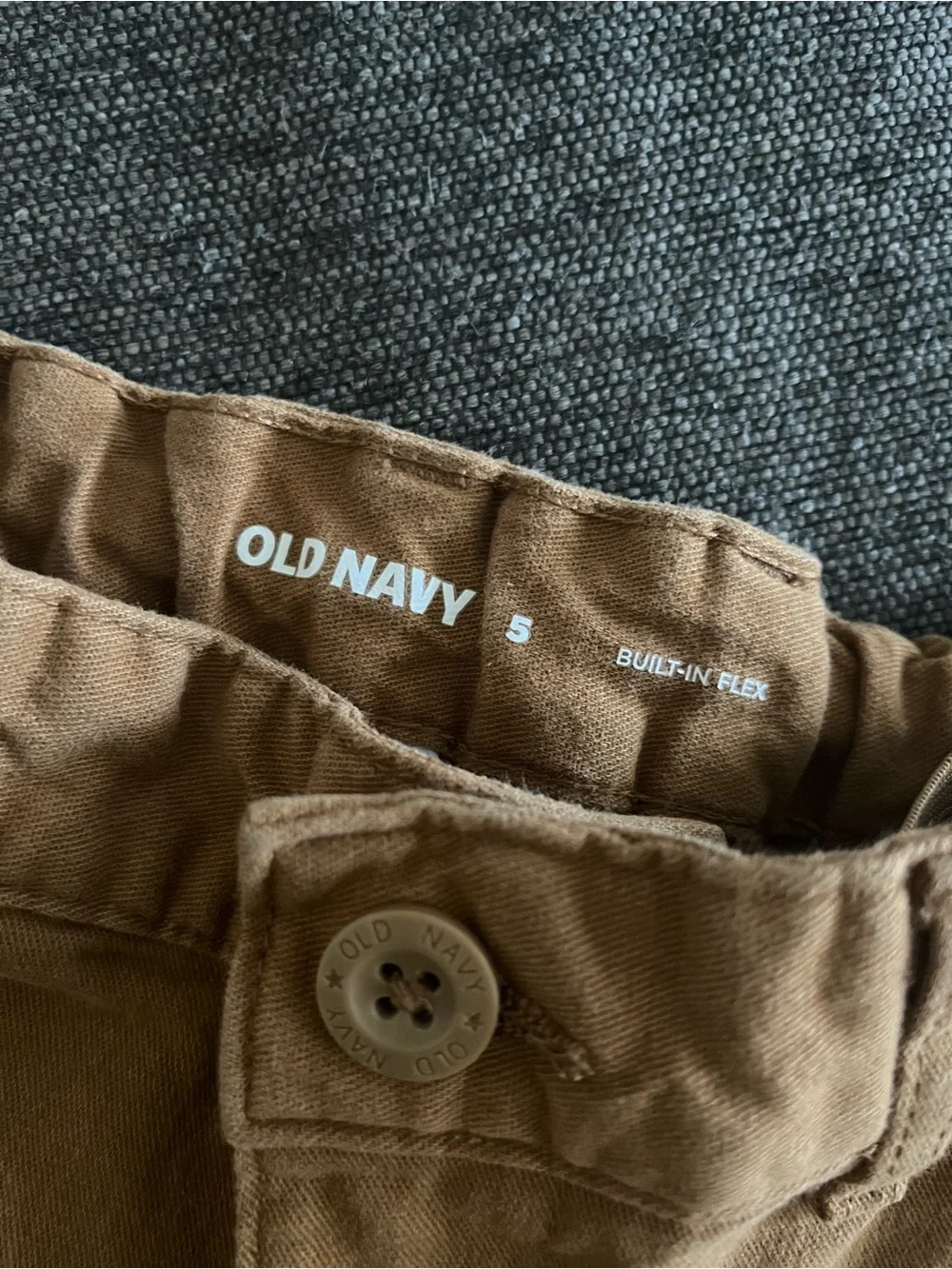 Boys Khaki Shorts 🩳